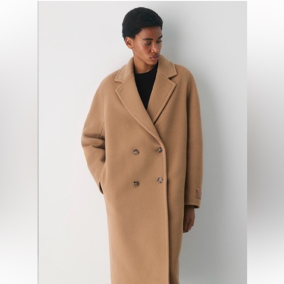 Aritzia Jackets & Blazers - Babaton Slouch Coat in Camel